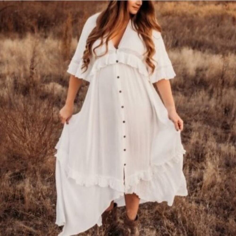Free People Paradiso Maxi Dress size L